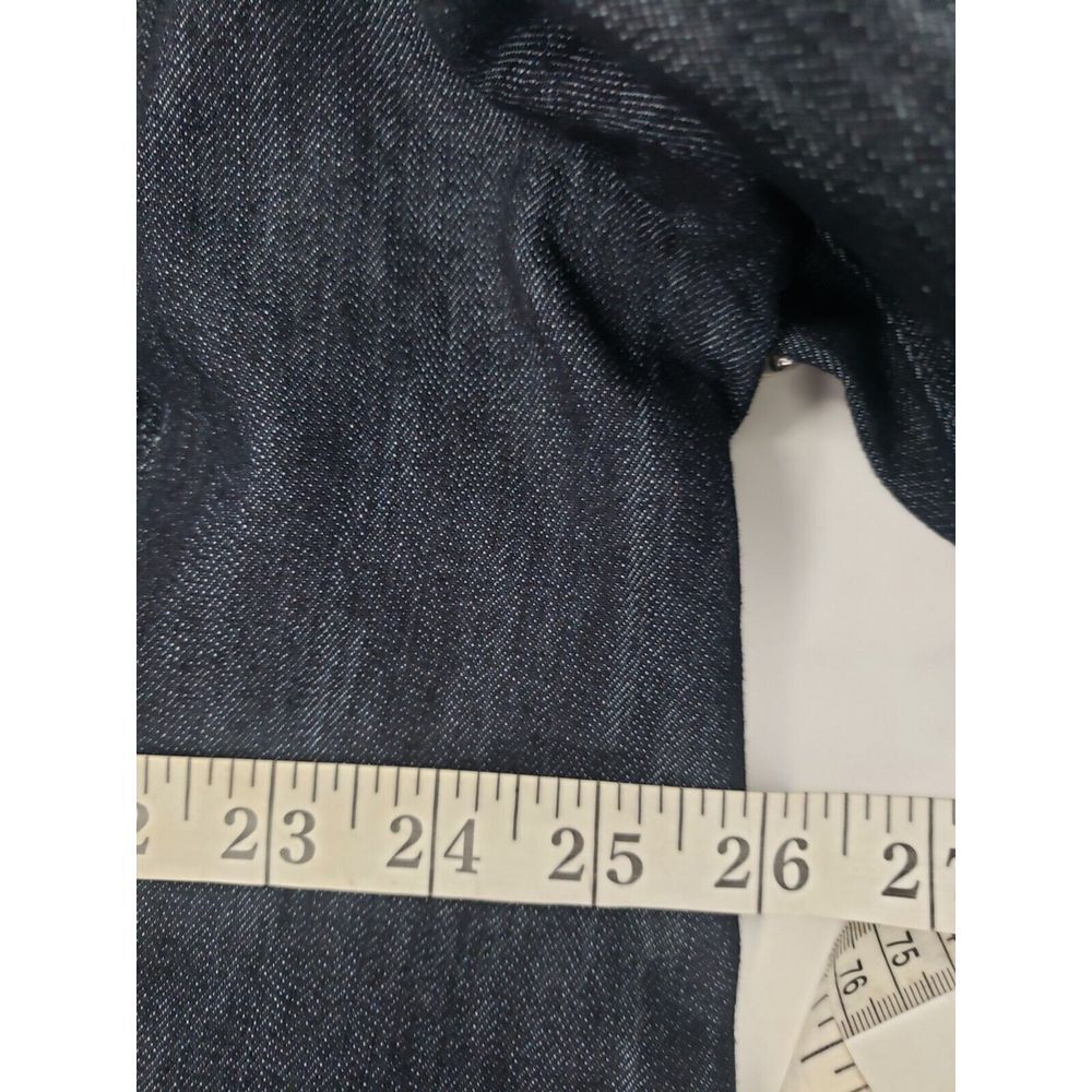 New Mwah Jeans Womens SZ 22/24 Denim Jacket W/ Pockets Button Up - Picture 6 of 8